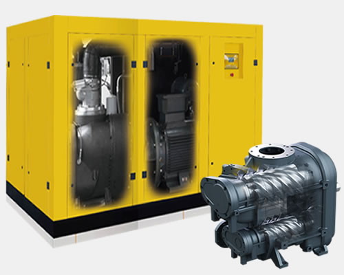 兩級變頻螺桿空壓機(jī)